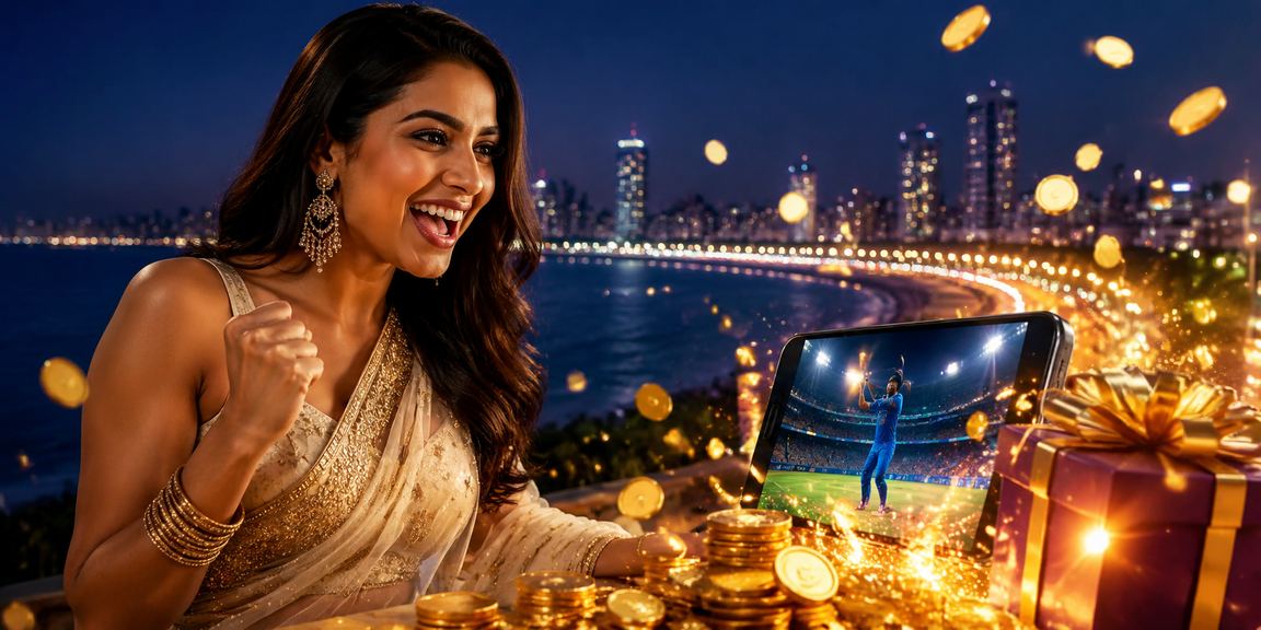 Leisurely responsible gaming player using a mobile app in Mumbai